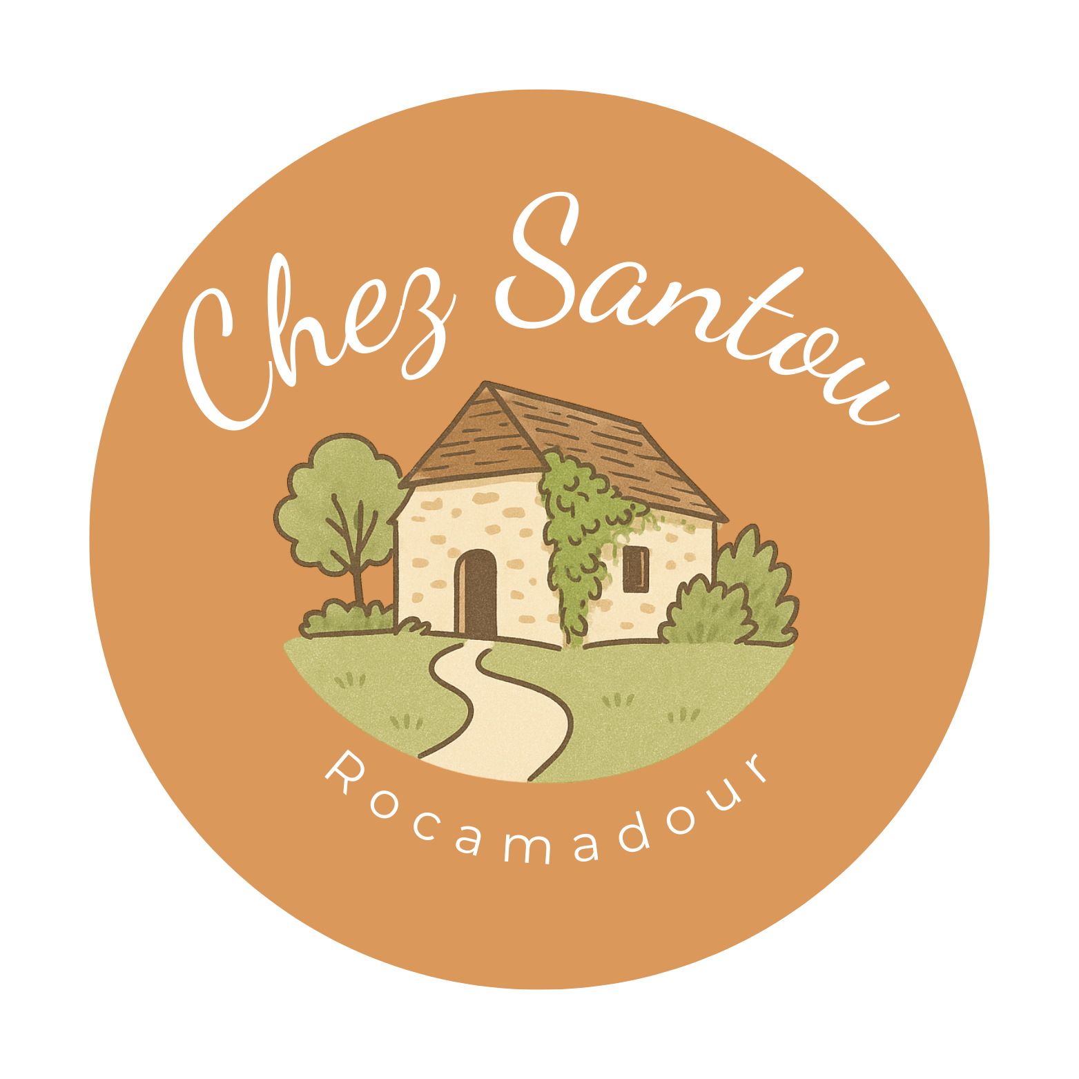 logo chez santou transparent